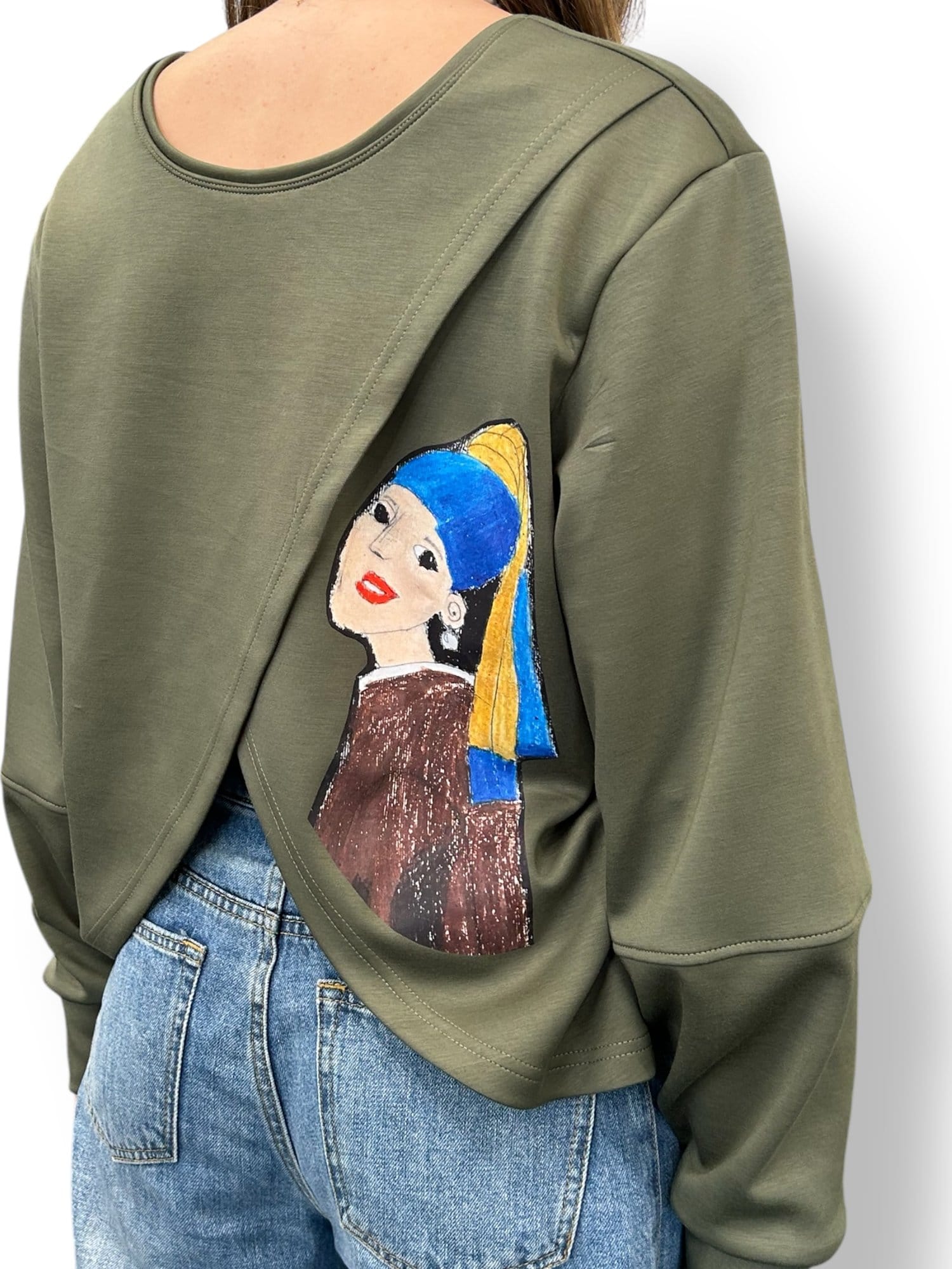SWEATSHIRT EMPOWER WRAP REVERSIBLE SCUBA  image 1