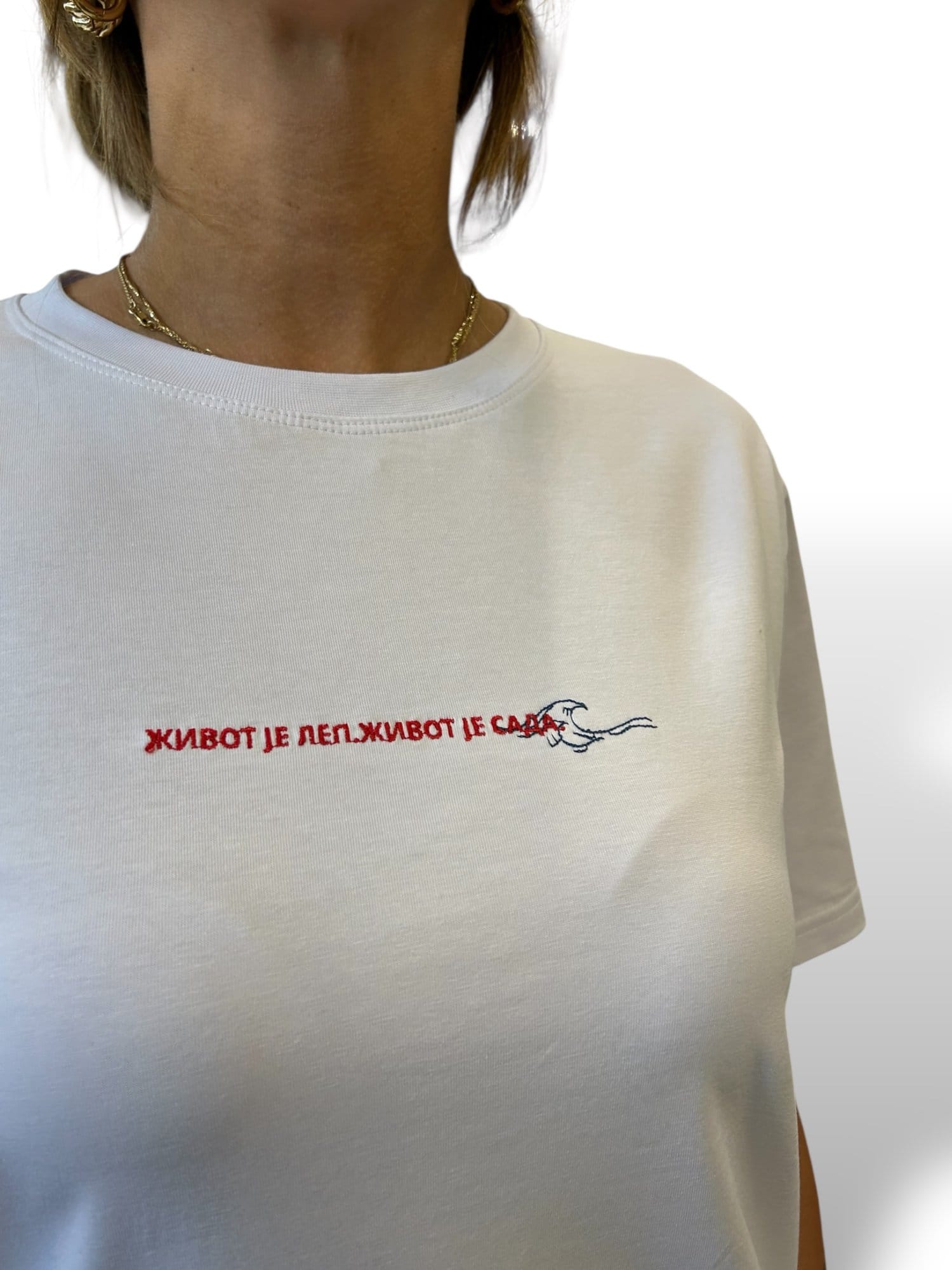 T SHIRT LOVE LIVES M image 1