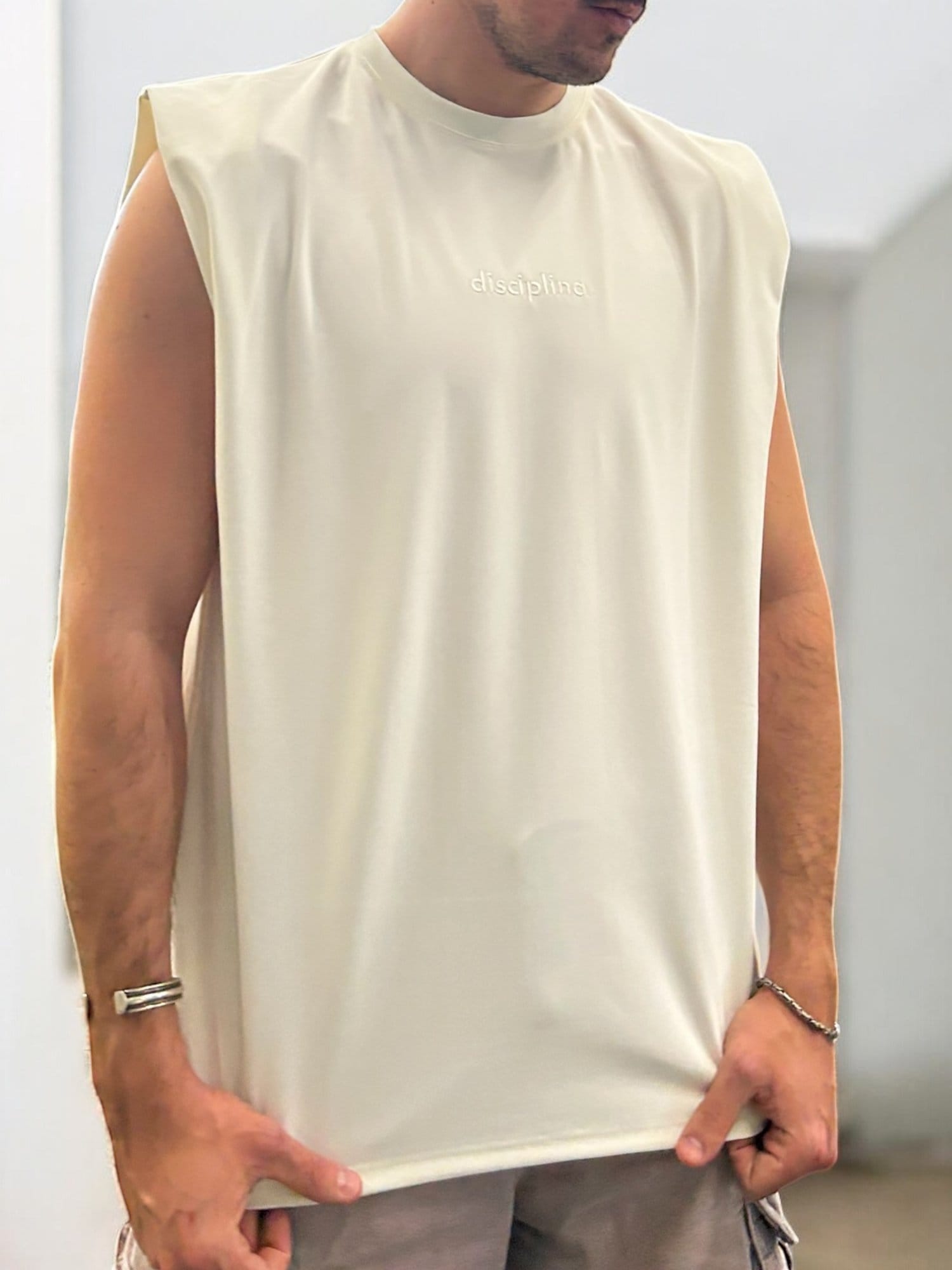 T SHIRT POWER TANK PREMIUM FABRIC M image 1